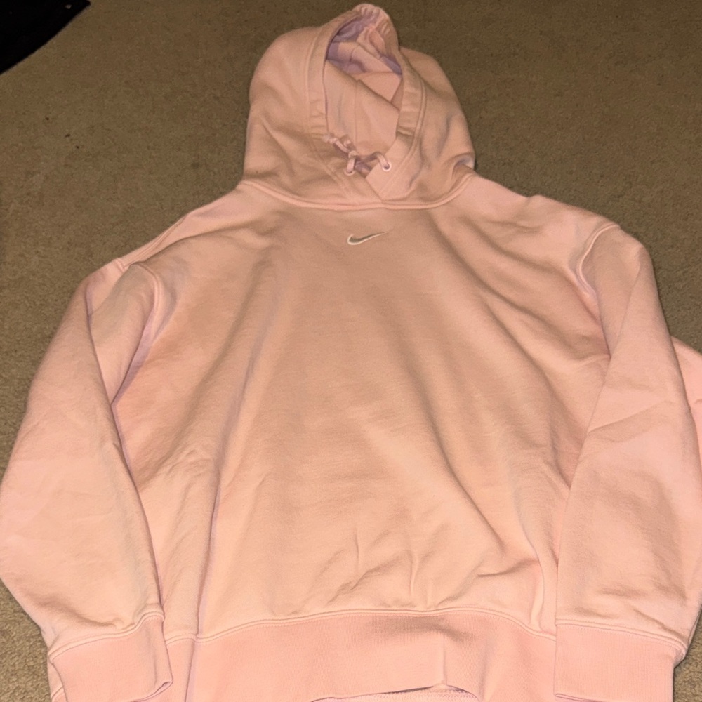 Nike Light Pink Pullover Hoodie